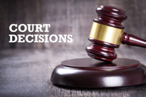 Judges Gavel Court Decision